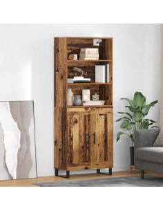 Credenza Legno vecchio 69,5 x 34 x 180 cm Legno multistrato