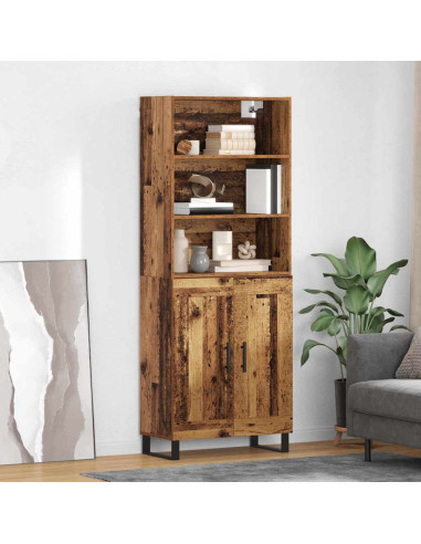 Credenza Legno vecchio 69,5 x 34 x 180 cm Legno multistrato