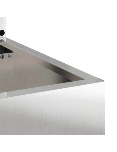 Schermo per privacy in giardino Floreale Argento 50 x 140 cm