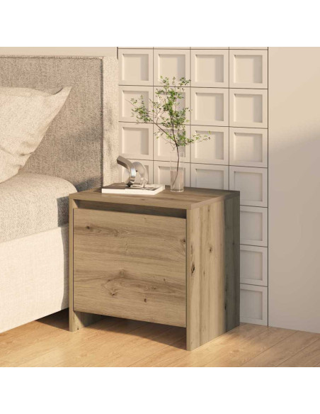Armadio da Notte Rovere Artigianale 45 x 34 x 44,5 cm