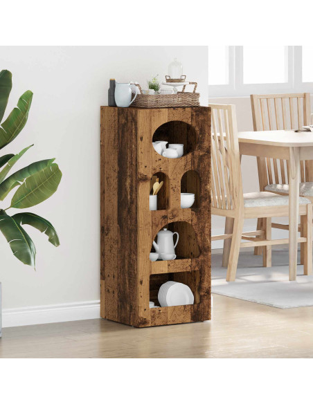 Credenza Legno vecchio 40 x 35 x 100,5 cm Legno multistrato