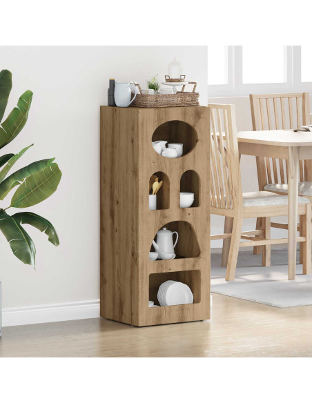 Credenza Rovere artigianale 40 x 35 x 100,5 cm