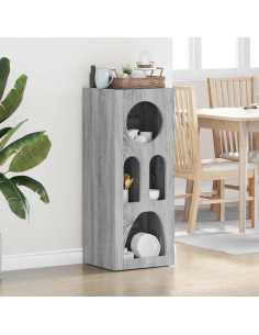 Credenza Grigio Sonoma 40 x 35 x 100.5 cm Legno multistrato