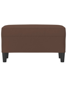 Panca Marrone 70x35x41 cm in Similpelle 2