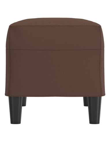 Panca Marrone 70x35x41 cm in Similpelle