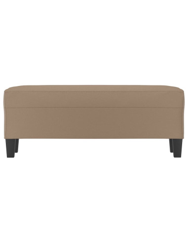 Panca Cappuccino 100x35x41 cm in Similpelle