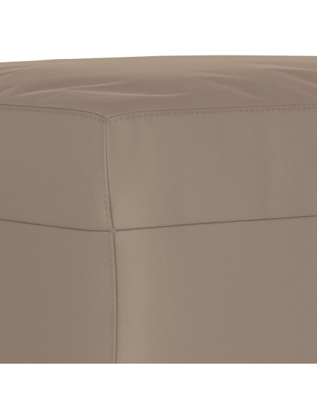 Panca tortora 100x35x41 cm in Microfibra