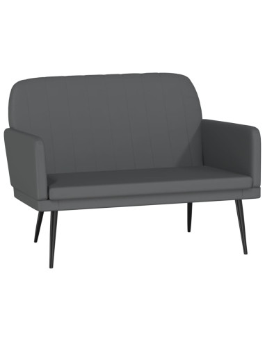 Panca Grigia 107x80x81 cm in Similpelle