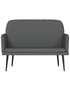 Panca Grigia 107x80x81 cm in Similpelle 2