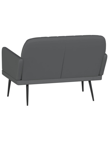 Panca Grigia 107x80x81 cm in Similpelle