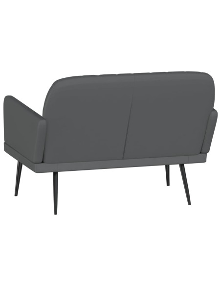 Panca Grigia 107x80x81 cm in Similpelle