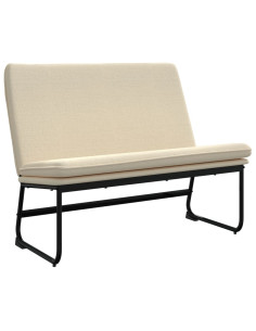 Panca Crema 100x75x76 cm in Tessuto