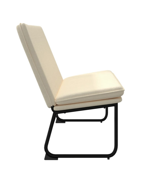 Panca Crema 100x75x76 cm in Tessuto