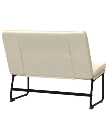 Panca Crema 100x75x76 cm in Tessuto