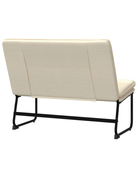 Panca Crema 100x75x76 cm in Tessuto