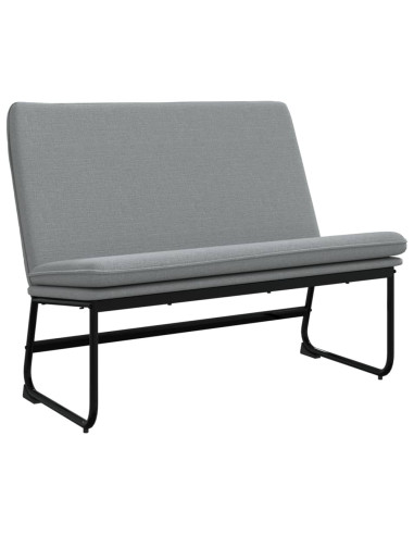 Panca Grigio Chiaro 100x75x76 cm in Tessuto