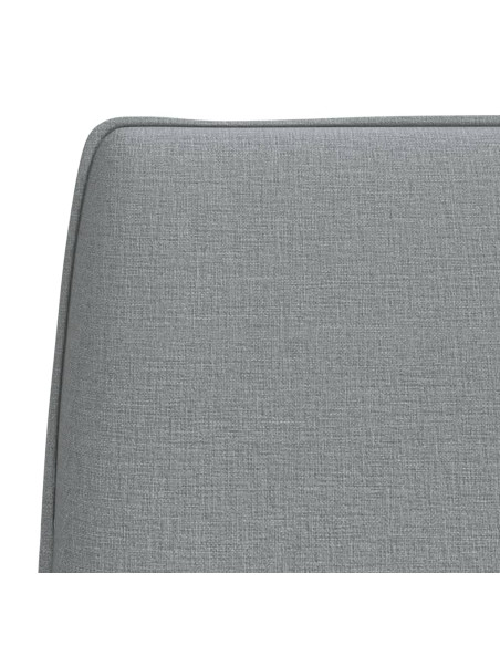 Panca Grigio Chiaro 100x75x76 cm in Tessuto