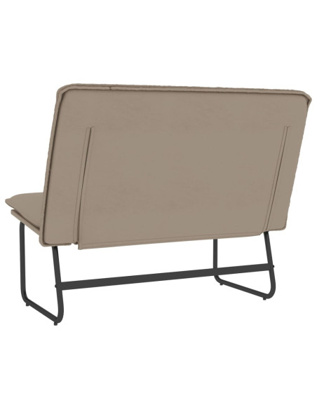 Panca Cappuccino 100x75x76 cm in Similpelle