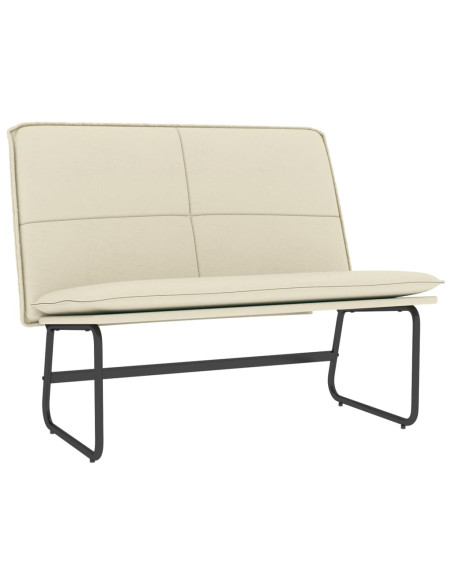 Panca Crema 100x75x76 cm in Similpelle