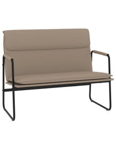 Panca Cappuccino 100x64x80 cm in Similpelle