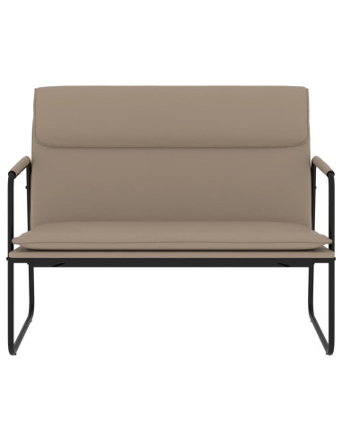 Panca Cappuccino 100x64x80 cm in Similpelle