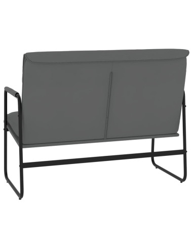 Panca Grigia 100x64x80 cm in Similpelle