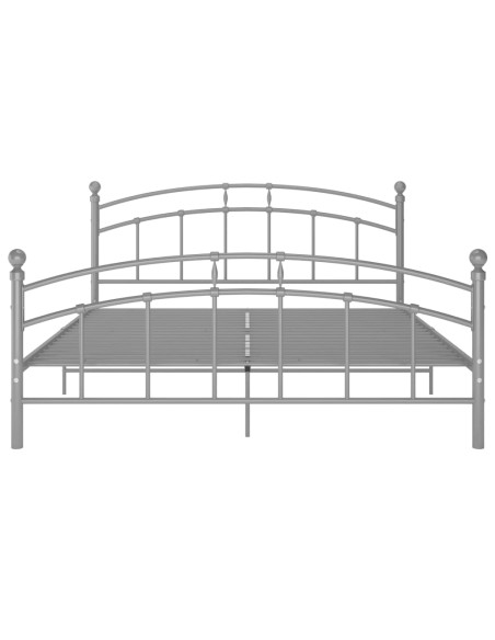 Giroletto Grigio in Metallo 180x200 cm