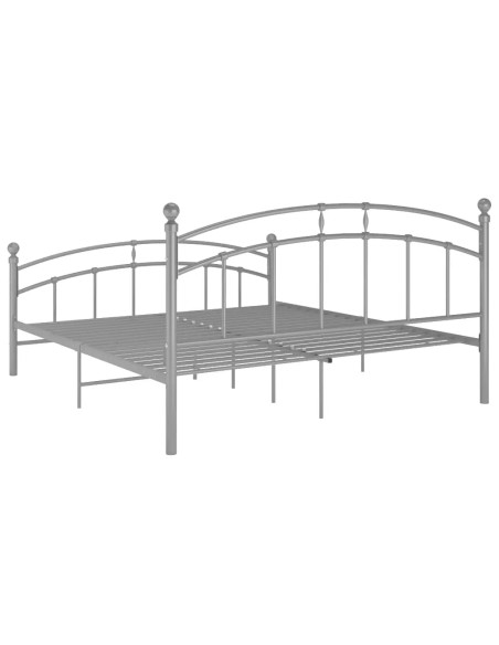 Giroletto Grigio in Metallo 180x200 cm