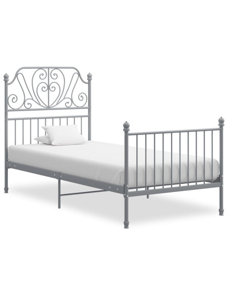 Giroletto Grigio in Metallo 100x200 cm