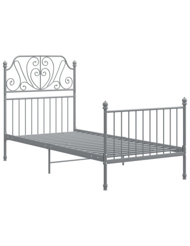 Giroletto Grigio in Metallo 100x200 cm