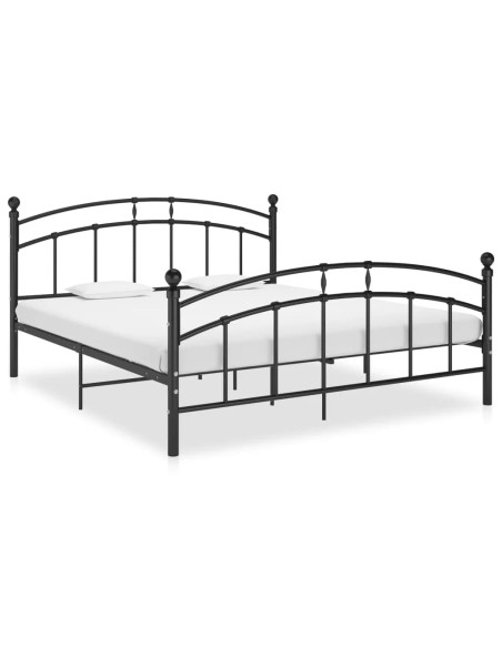 Giroletto Nero in Metallo 160x200 cm