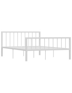 Giroletto Bianco in Metallo 140x200 cm 2