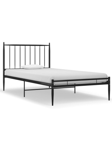 Giroletto Nero in Metallo 90x200 cm