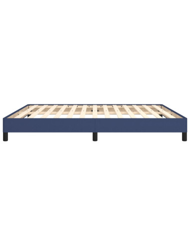 Giroletto senza Materasso Blu 180x200 cm in Tessuto