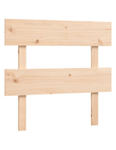 Letto per Anziani con Testiera Single in Legno Massello