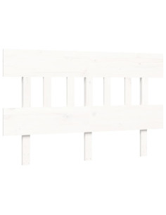 Letto per Anziani Bianco Testiera Small Double Legno Massello 2