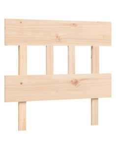 Letto per Anziani con Testiera Single in Legno Massello 2