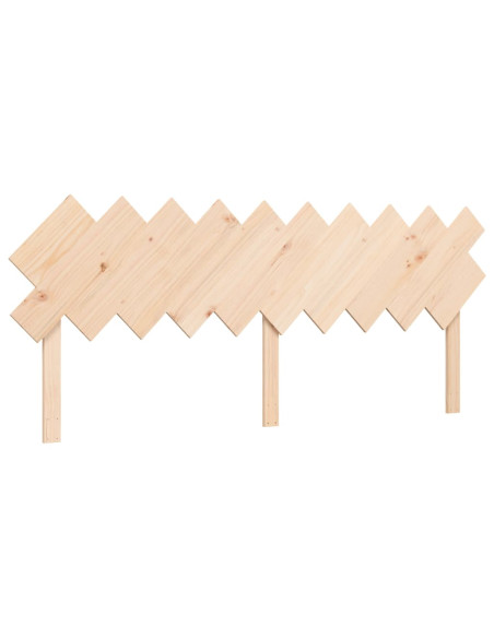 Letto per Anziani con Testiera 200x200 cm in Legno Massello