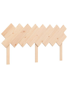 Letto per Anziani con Testiera 160x200 cm in Legno Massello 2