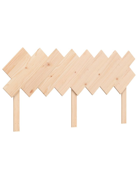 Letto per Anziani con Testiera 160x200 cm in Legno Massello