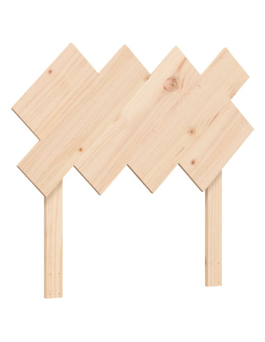 Letto per Anziani con Testiera Single in Legno Massello