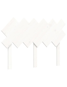 Letto per Anziani Bianco Testiera Small Double Legno Massello 2