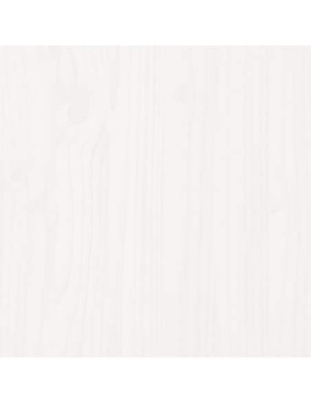 Letto per Anziani Bianco Testiera Small Double Legno Massello