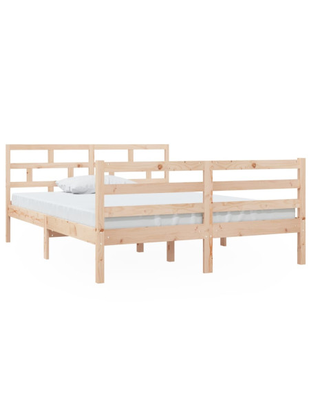 Giroletto in Legno Massello di Pino 140x190 cm