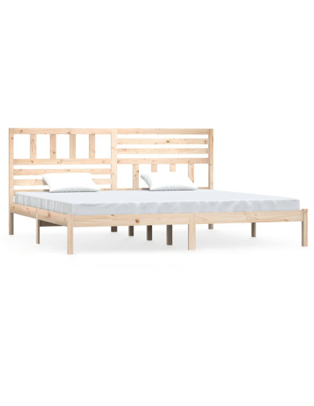 Giroletto senza Materasso 180x200 cm in Legno Massello di Pino