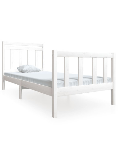 Giroletto Bianco in Legno Massello 100x200 cm