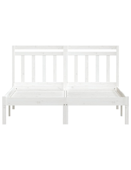 Giroletto Bianco 135x190 cm Double in legno Massello