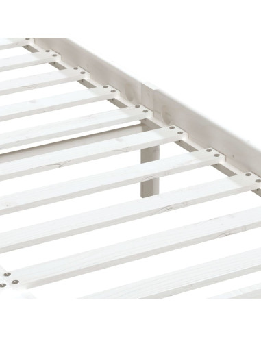 Giroletto Bianco 135x190 cm Double in legno Massello