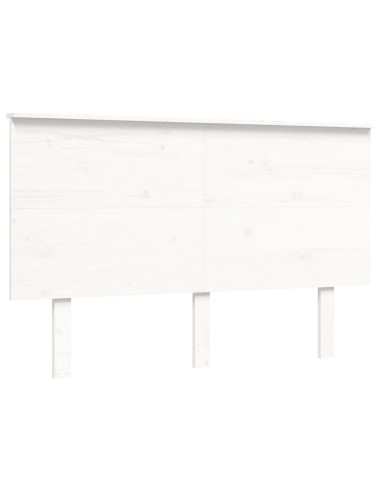 Letto per Anziani Bianco Testiera Small Double Legno Massello