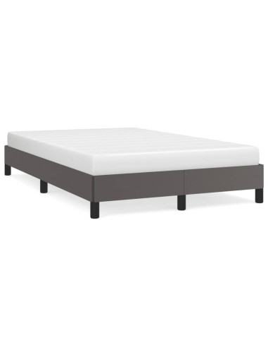 Giroletto senza Materasso Grigio 120x190 cm Similpelle